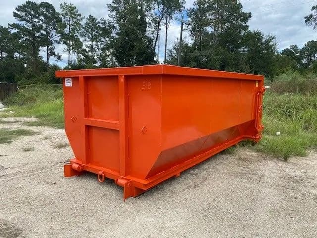 Clean roll-off dumpster delivered and ready to load (22)