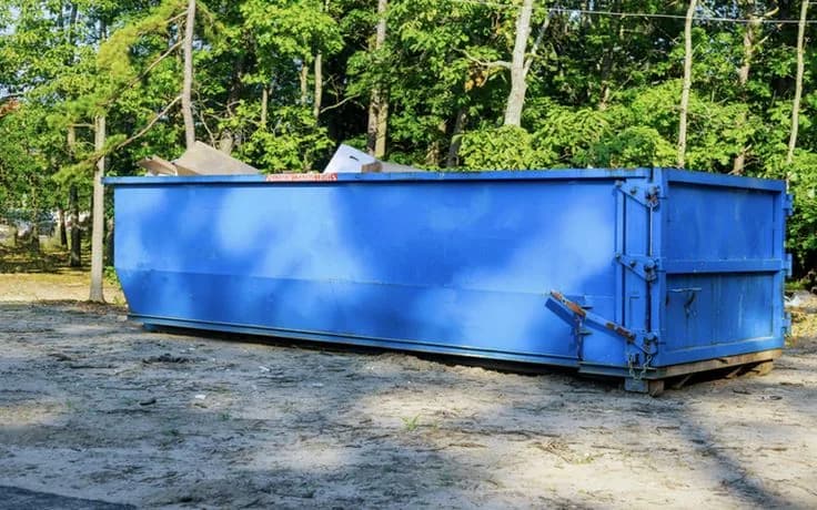 Clean roll-off dumpster delivered and ready to load (24)