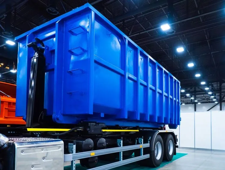 Clean roll-off dumpster delivered and ready to load (27)