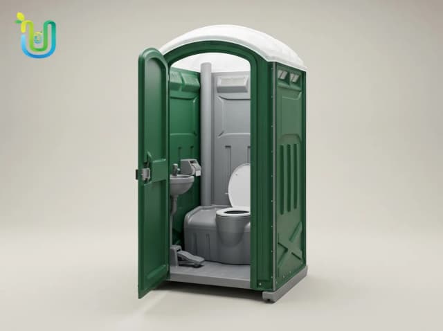 Deluxe Flushing Portable Toilet rental in Fishers, IN