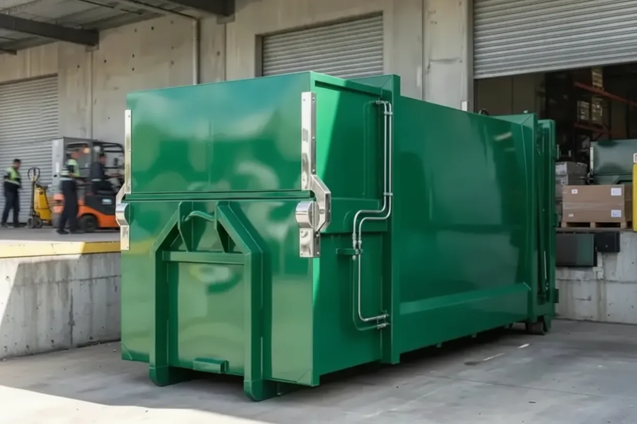 Compactor and baler service for warehouses & distribution