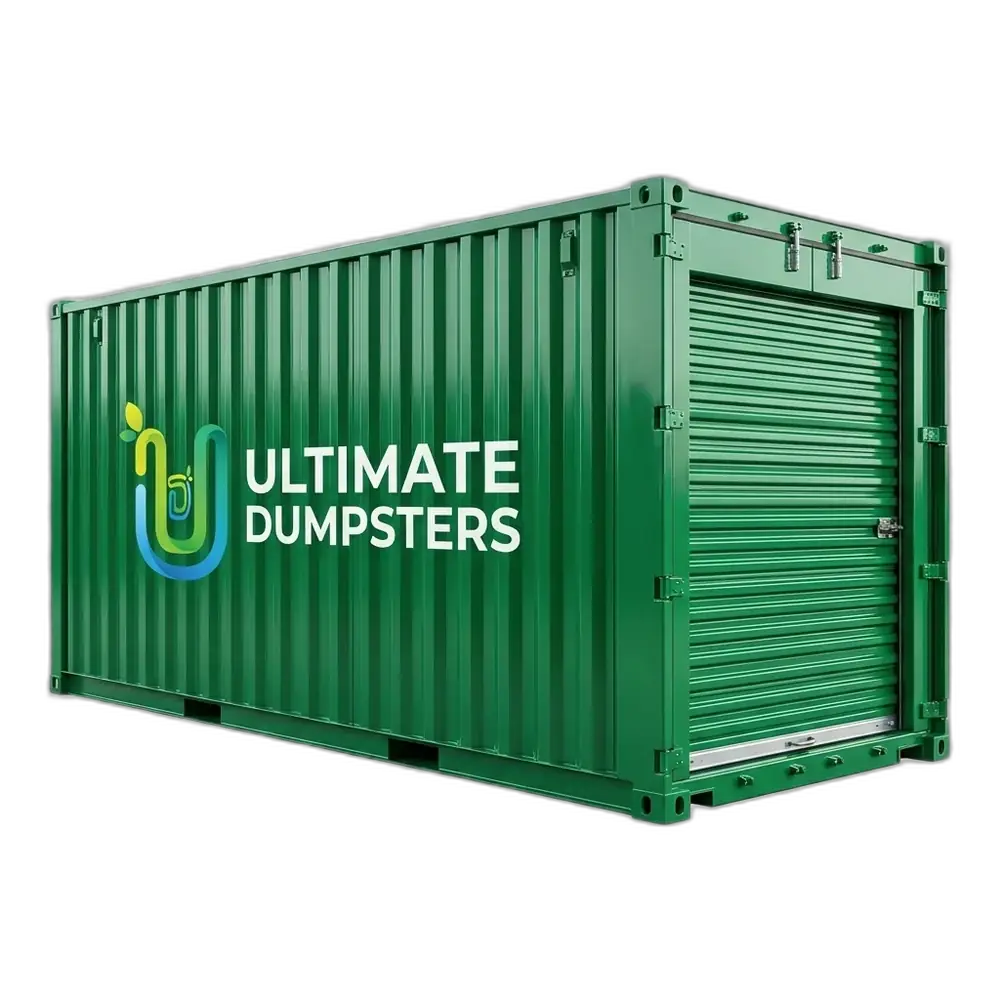 12-foot weathertight steel storage container with end doors