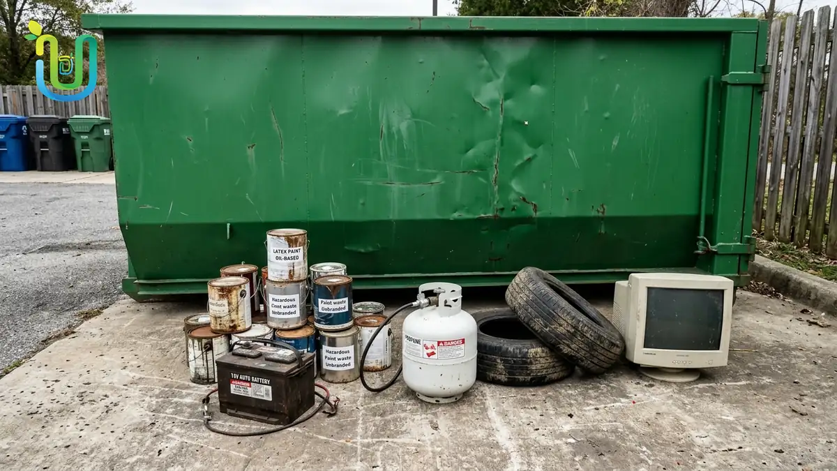 List of items prohibited from dumpster rentals