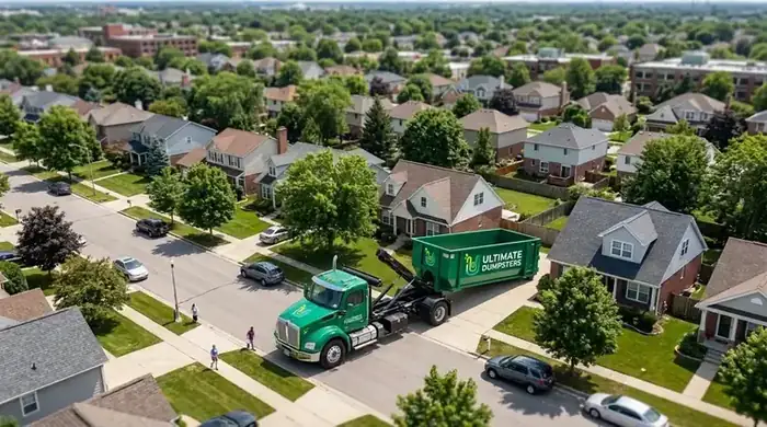 Ultimate Dumpsters delivering nationwide