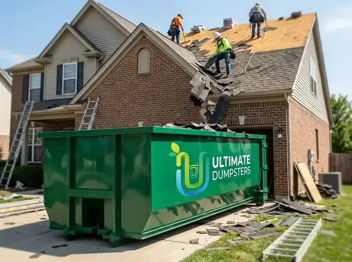 Ultimate Dumpsters for Roofing Project Dumpster Rental