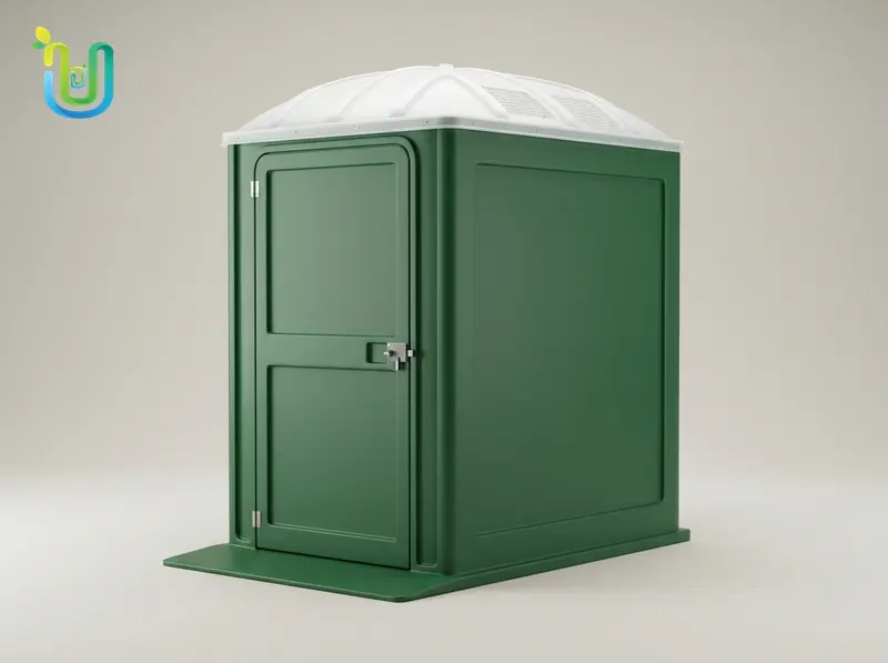 ADA-Accessible Portable Toilet - extra-wide, ground-level entry