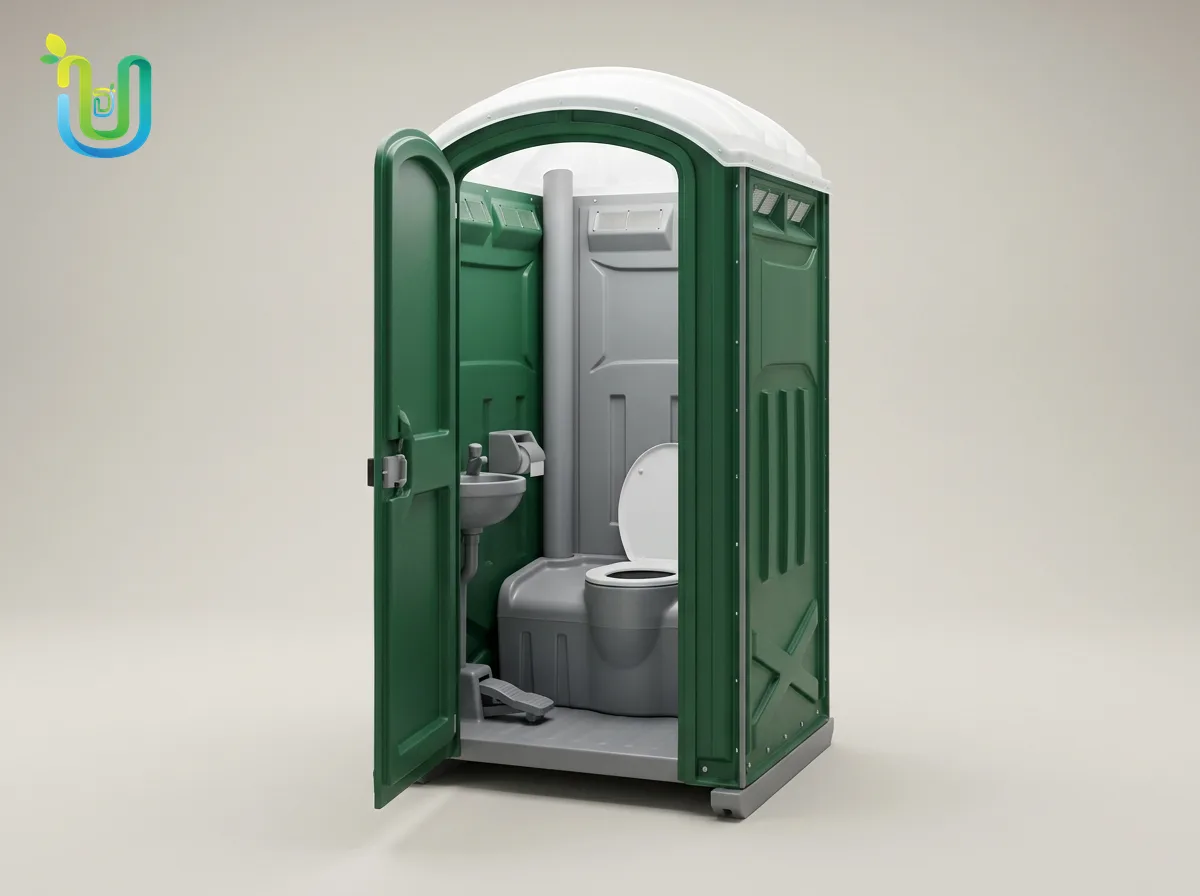 Deluxe Flushing Portable Toilet