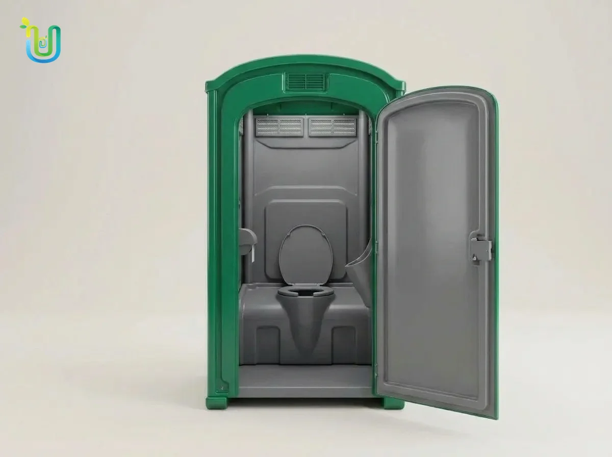 Standard Portable Toilet - inside the unit