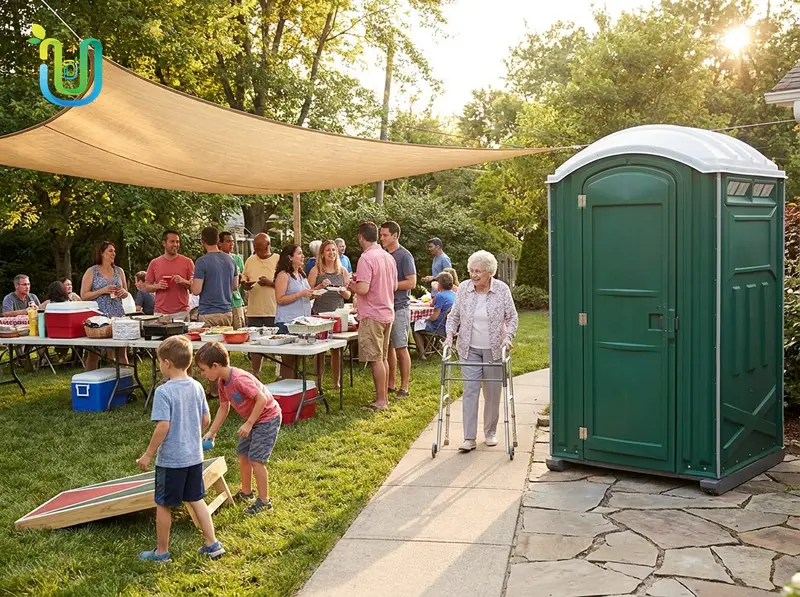 ADA-Accessible Portable Toilet - family events