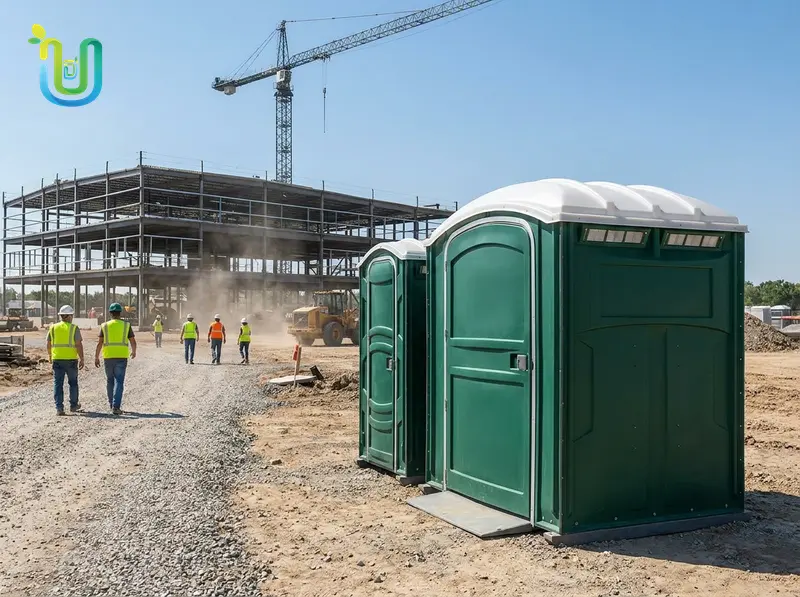 ADA-Accessible Portable Toilet - large jobsites