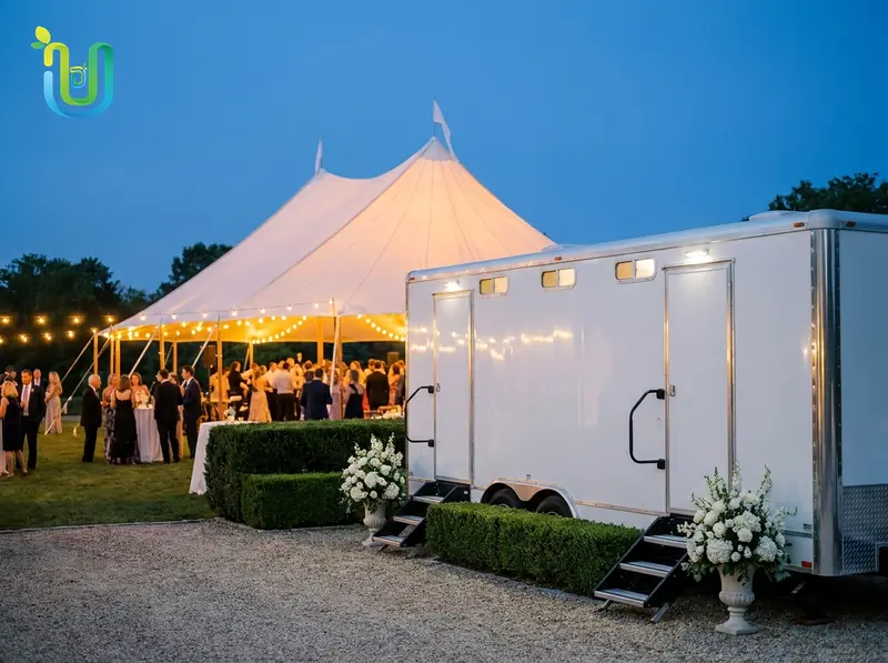 Luxury Restroom Trailer - weddings & estate events